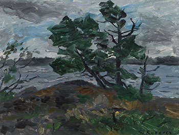 Pine Trees, Georgian Bay by William Goodridge Roberts