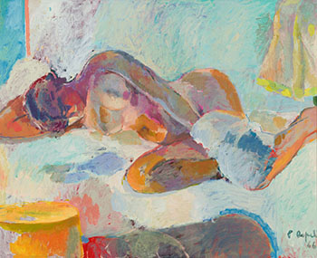 Winter Nude by Peter Noel Lawson (Winterhalter) Aspell