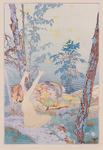 Summer Idyll by Walter Joseph (W.J.) Phillips