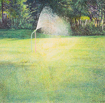 Sprinkler par Mary Frances Pratt