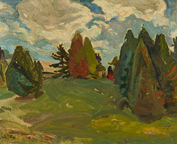 Meadows of Doon by Frederick Horsman Varley