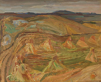 Cornfield near Doon by Frederick Horsman Varley