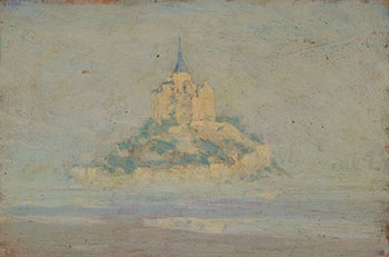 Mont St. Michel by Clarence Alphonse Gagnon