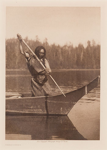 Harpooning by Edward Sherriff Curtis