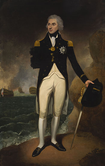 Rear Admiral Lord Horatio Nelson by William von Moll Berczy
