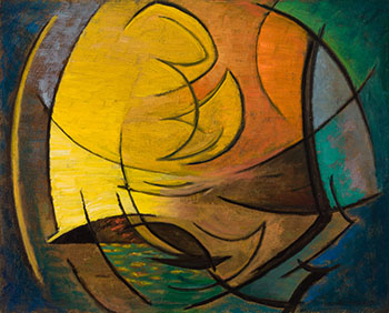 The Turning Earth by Lawren Stewart Harris