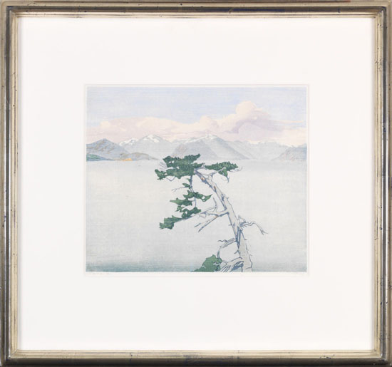 Howe Sound, BC par Walter Joseph (W.J.) Phillips