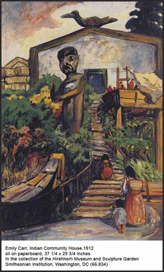 The Crazy Stair (The Crooked Staircase) by Emily Carr