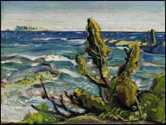 West Wind, Georgian Bay par Arthur Lismer