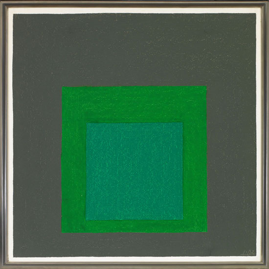 Study for Homage to the Square: New Garland by Josef Albers