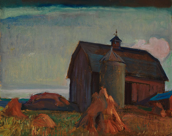 Barn - Bay of Quinte by Frederick Horsman Varley