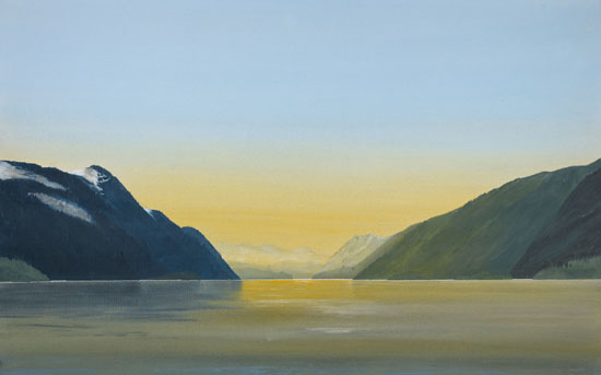 Inside Passage 16/88: Dawn in Fraser Reach by Takao Tanabe