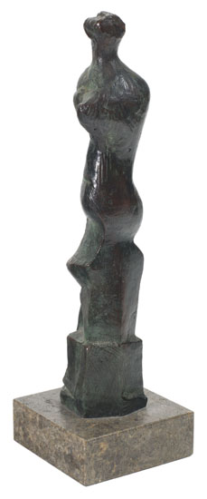 Upright Motive D by Henry  Moore