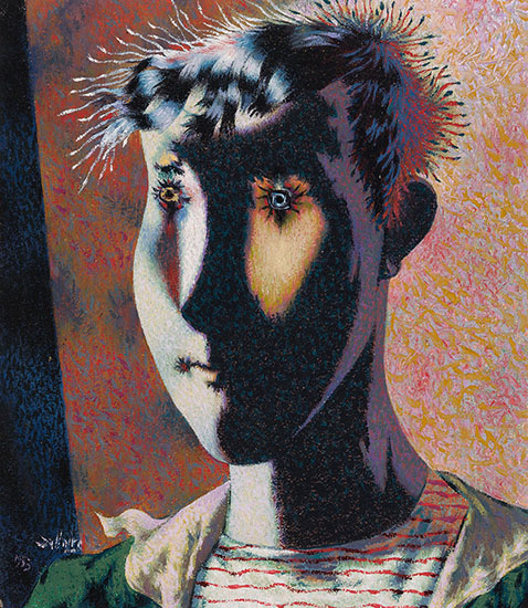 Head of a Young Boy by Jean-Philippe Dallaire