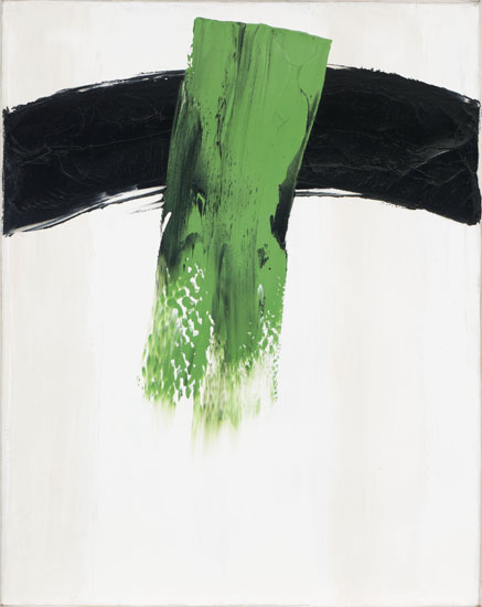 Untitled Abstraction with Green par Paul-Émile Borduas