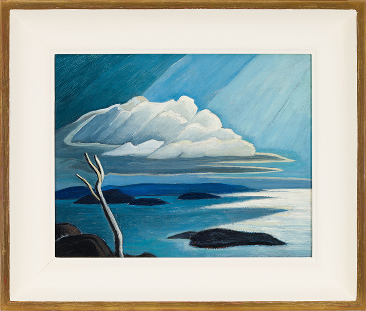 North East Corner of Lake Superior (Lake Superior Sketch XXXVIII) par Lawren Stewart Harris