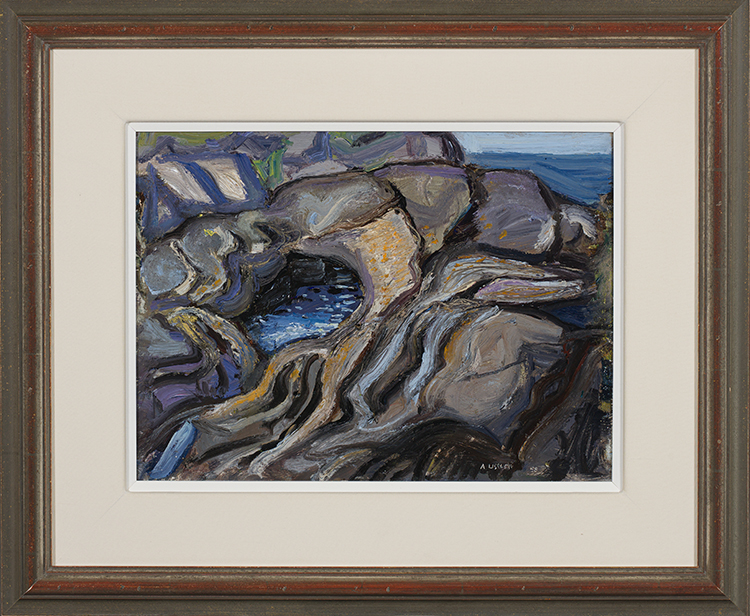 Gaspé Rocks par Arthur Lismer
