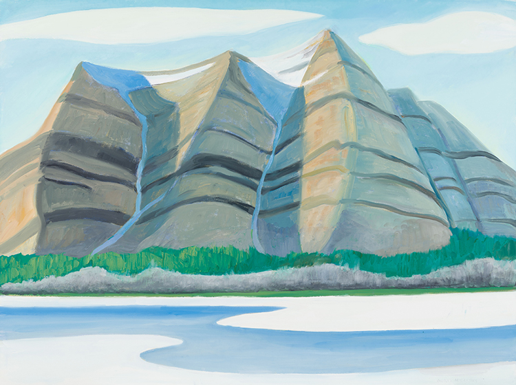 Three Peaks Plus, Above Ice Shapes par Doris Jean McCarthy