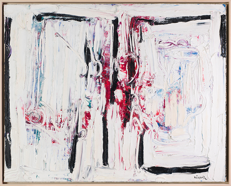 Rouge affleurant by Jean Paul Riopelle
