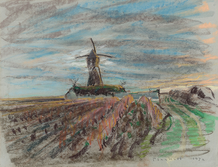 Windmill par Joseph Francis (Joe) Plaskett