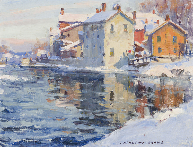 Winter in Nova Scotia par Manly Edward MacDonald