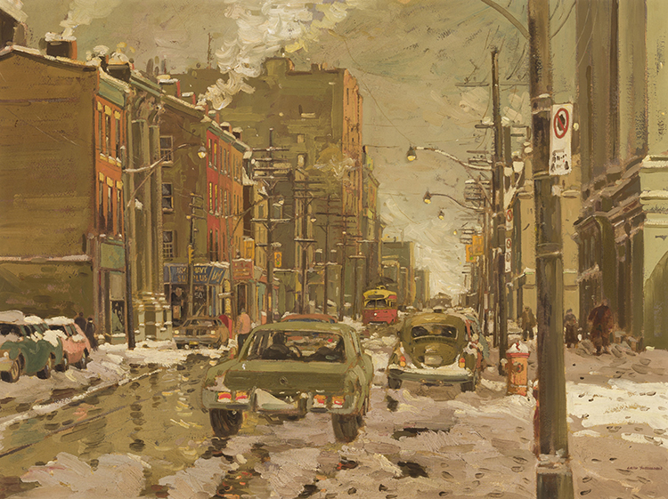 Toronto Street Scene by Arto Yuzbasiyan