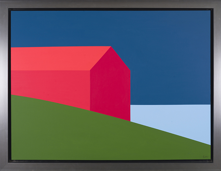 Red Barn by Charles Pachter