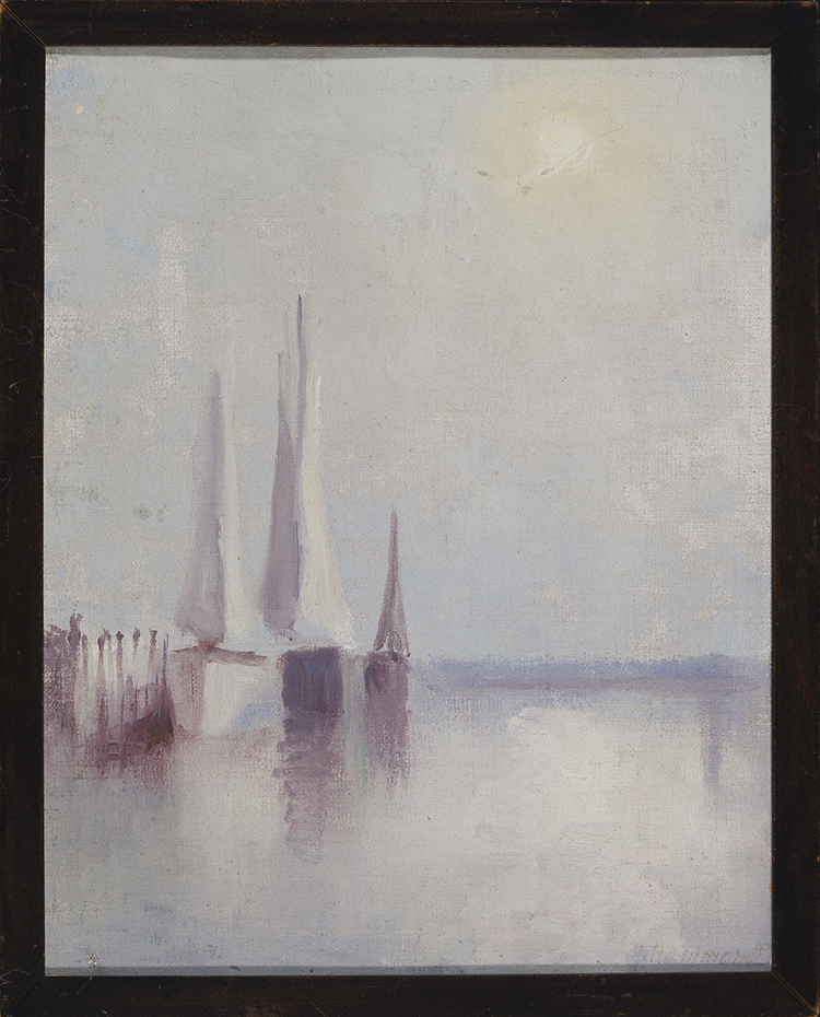Boats on Calm Water by John A. Hammond