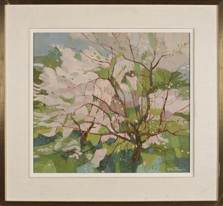 Blossoms in the Wind, Beaver Valley Orchard by Donald MacKay Houstoun