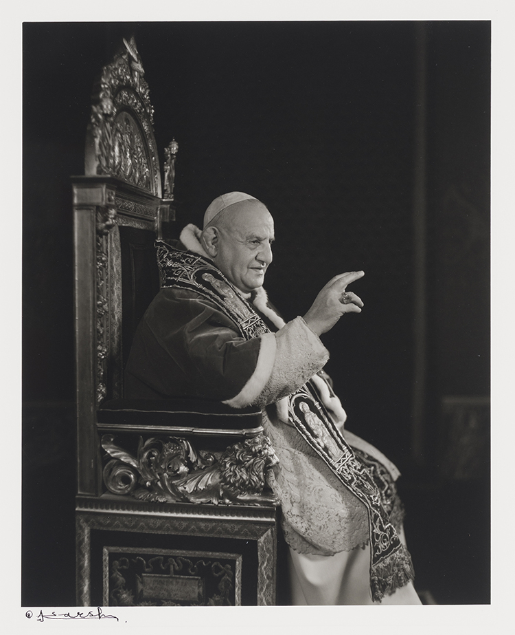 Pope John XXIII par Yousuf Karsh