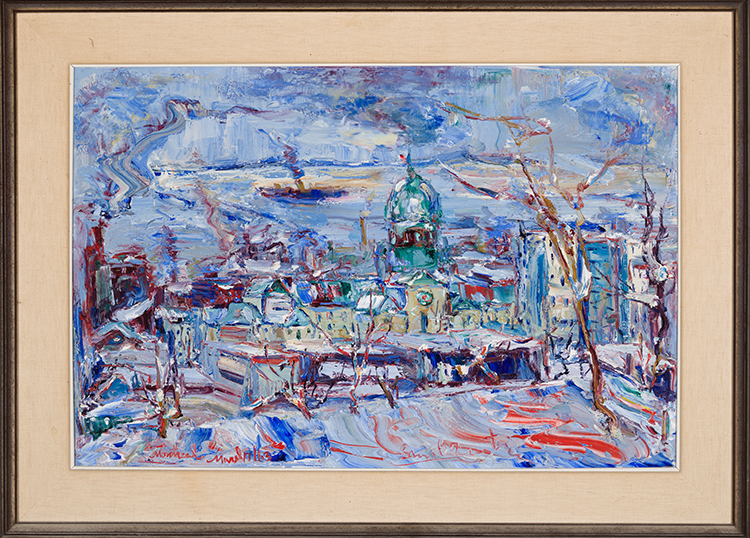 View of Montreal, PQ, Canada (Dawson College) by Samuel Borenstein