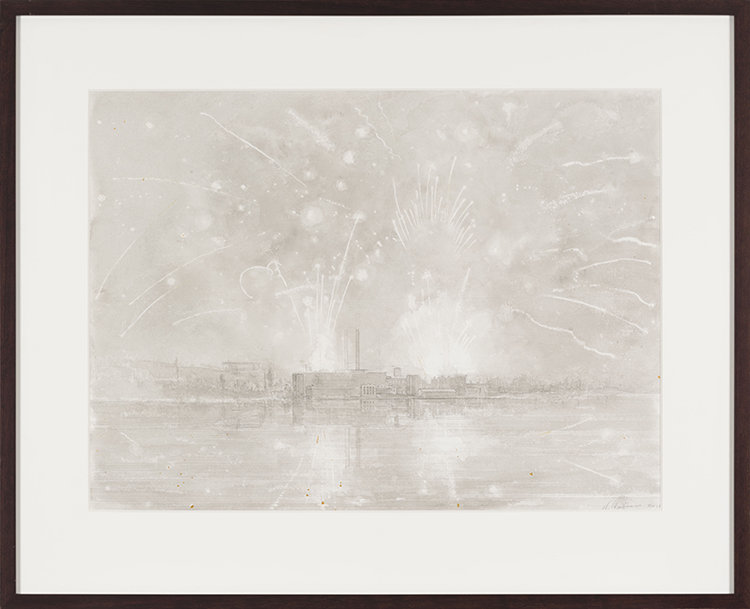 Exploding Fireworks Factory #7 by Neil Wedman