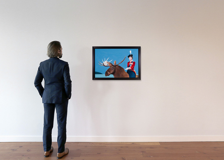 Promenade by Charles Pachter