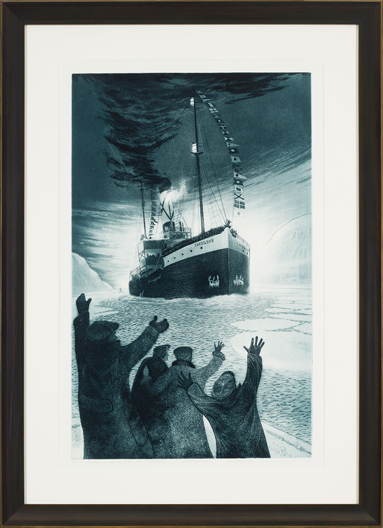 S.S. Imogene Home from the Icefields by David Lloyd Blackwood