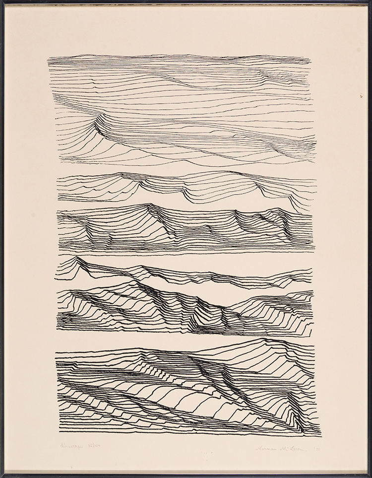 Linescape by Norman McLaren