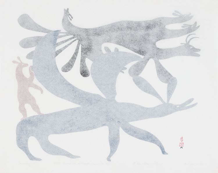 Hare Spirits par Kenojuak Ashevak