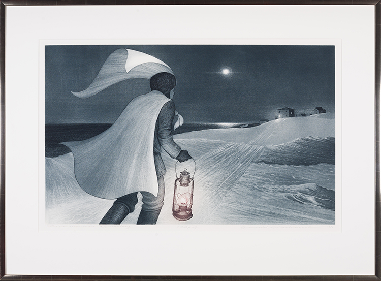 Lone Mummer Approaching par David Lloyd Blackwood