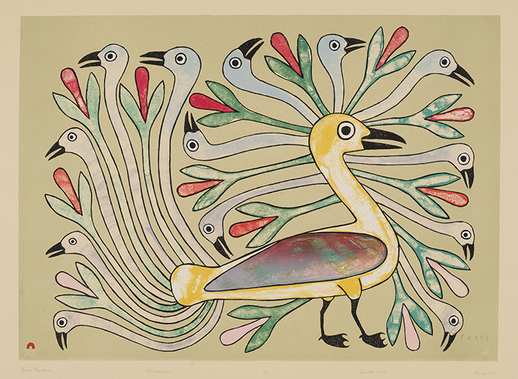 Bird Fanfare par Kenojuak Ashevak