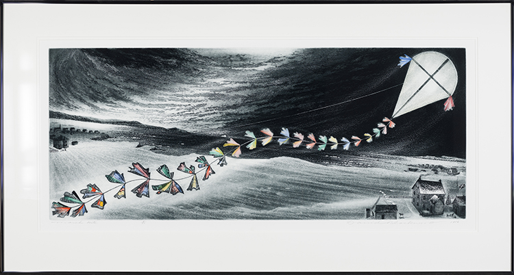 March Kite par David Lloyd Blackwood