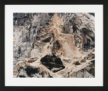 Carrara Marble Quarries #2, Carrara, Italy par Edward Burtynsky