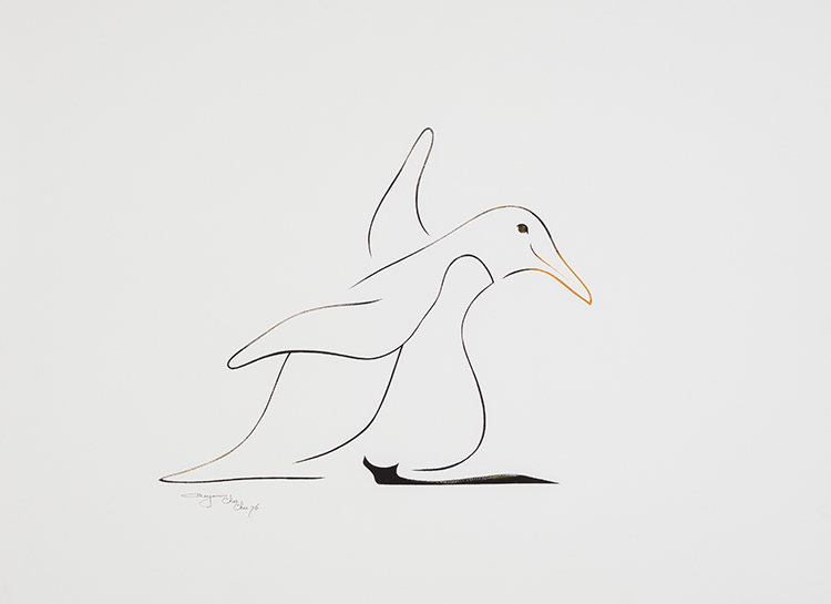 Dancing Penguin par Benjamin Chee Chee