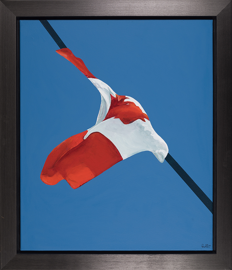 Flag by Charles Pachter