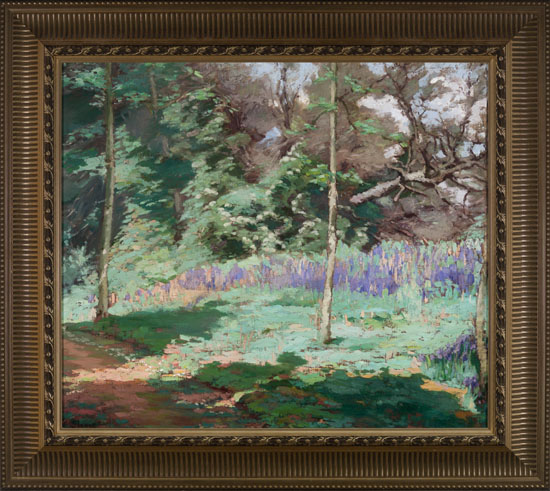 Garden Scene by Henrietta Shore