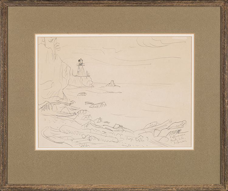 Coppermine Point, Lake Superior by Alexander Young (A.Y.) Jackson