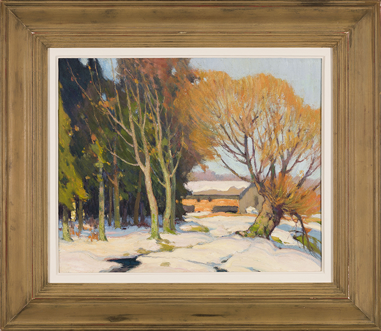 Winter Landscape par John William (J.W.) Beatty