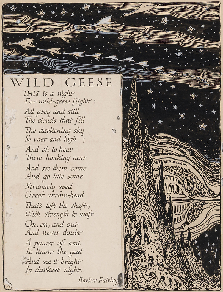 Wild Geese by Alexander Young (A.Y.) Jackson