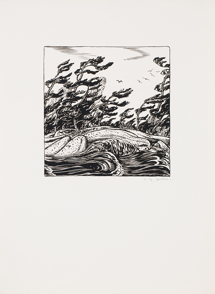 Canadian Drawings by Members of the Group of Seven: A Portfolio of Lithographs par  Group of Seven