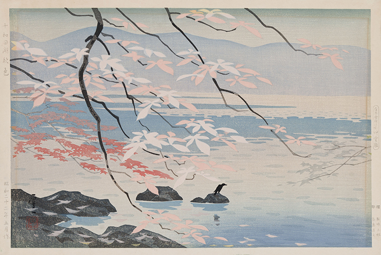 Three Shin Hanga Woodblock Prints by  Japanese School