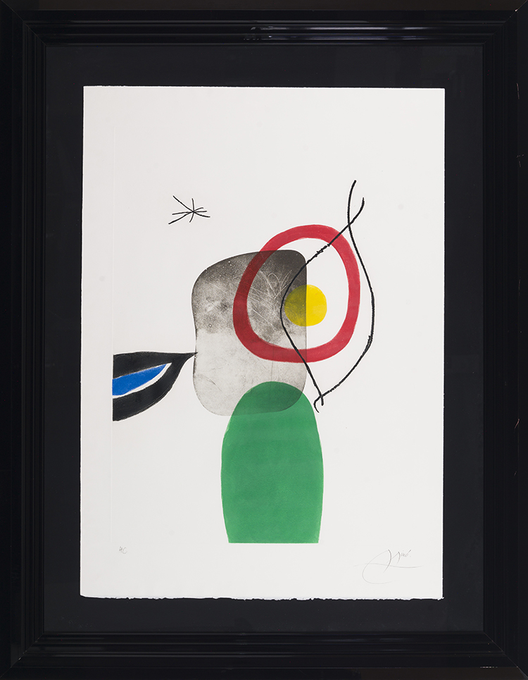 Tir à l'arc par Joan Miró