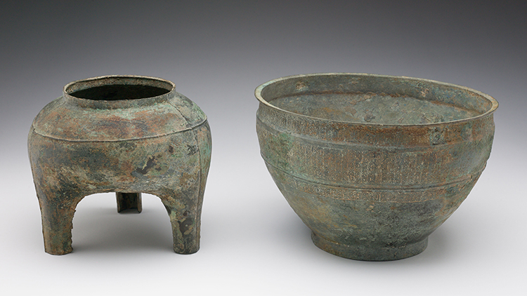 A Chinese Bronze Tripod Steamer, Yan
Eastern Zhou Period, 5th to 3rd Century BC by  Chinese Art